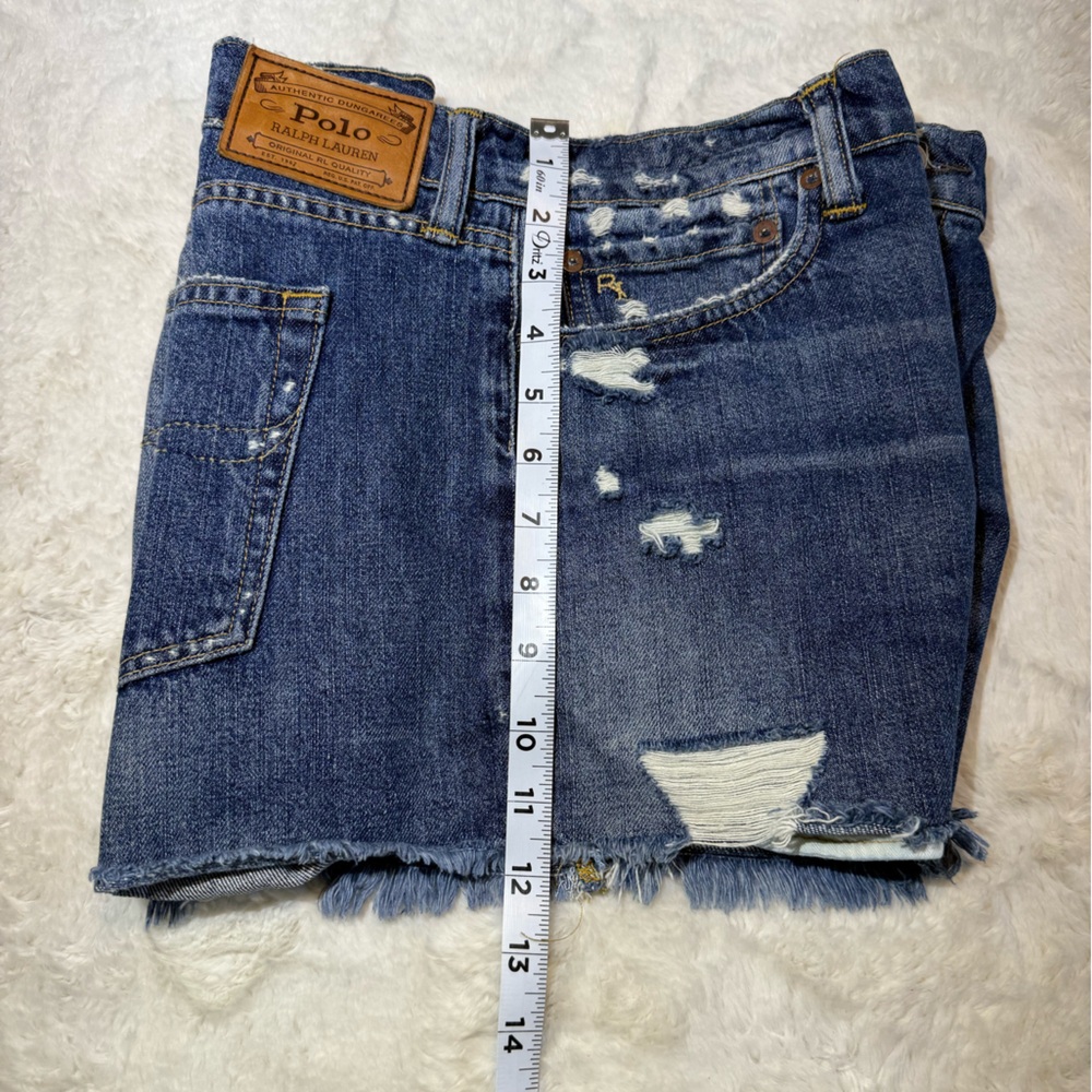 Polo Ralph Lauren size 32 Crosby cutoff denim shorts - Picture 7 of 7